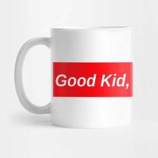 Good Kid, M.A.A.D City // Red Box Logo Mug